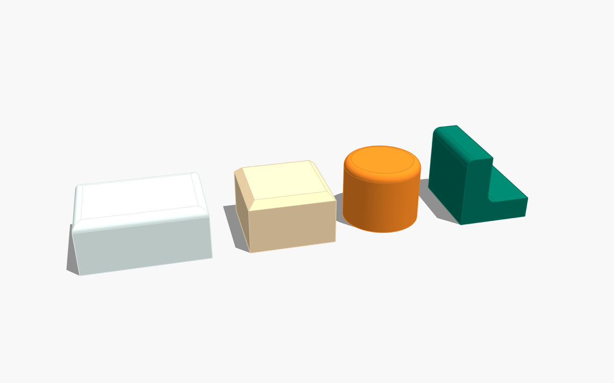 Simple Bevel examples